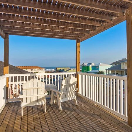 New 5 Bdrm W/Pool, Observation Deck Walk To Beach! Port Aransas Bagian luar foto