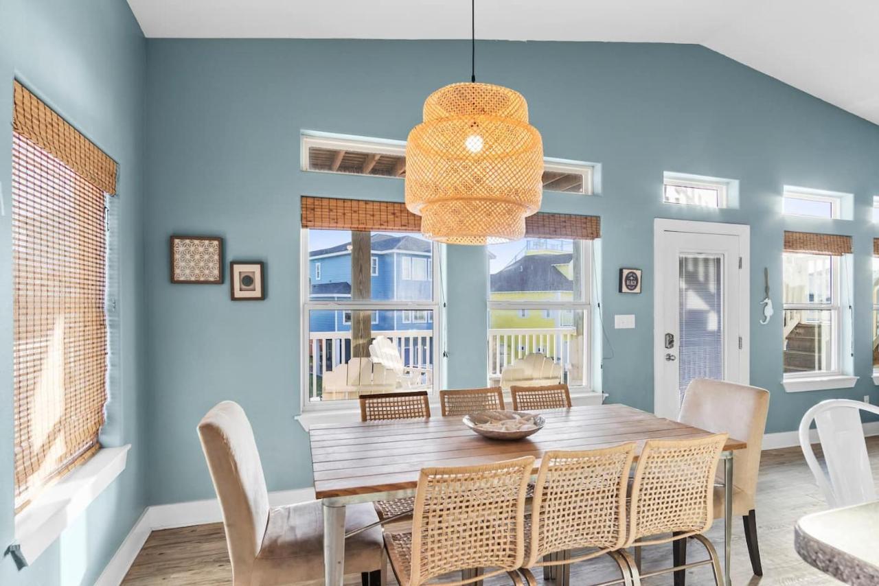 New 5 Bdrm W/Pool, Observation Deck Walk To Beach! Port Aransas Bagian luar foto
