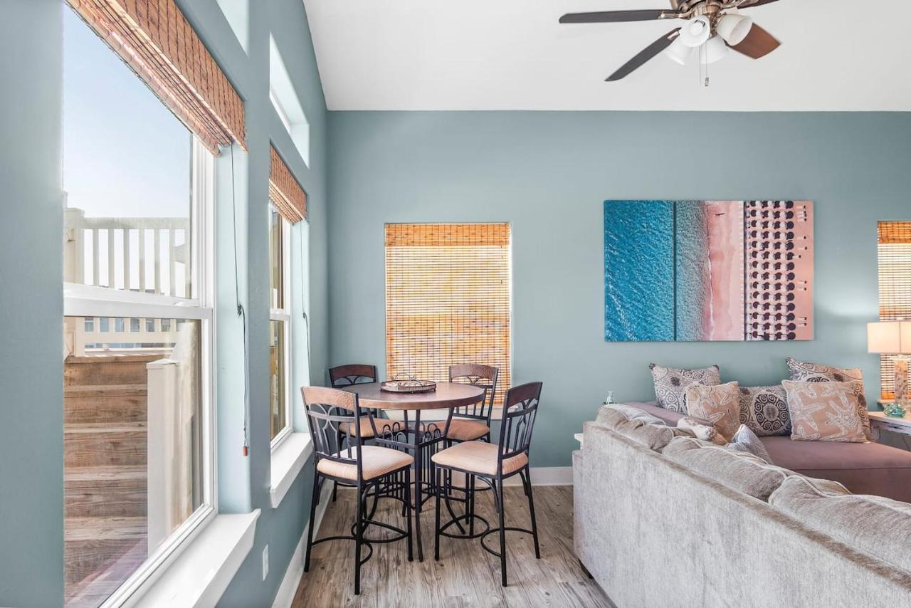 New 5 Bdrm W/Pool, Observation Deck Walk To Beach! Port Aransas Bagian luar foto